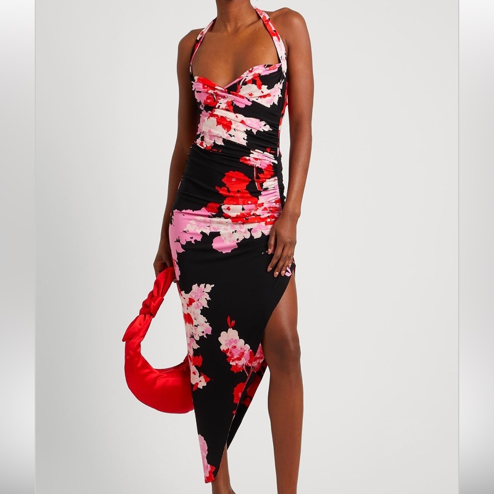 Norma Kamali Women's Cayla Side Drape Gown - NWT - Picture 1 of 7